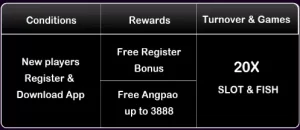 Register bonus Superph