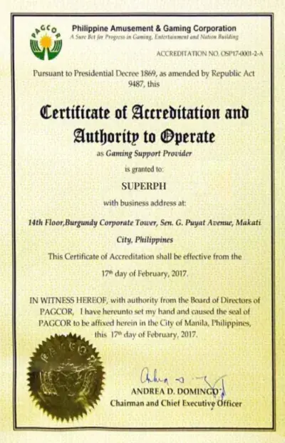 Superph license