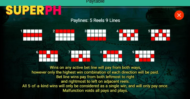 Payline Selection Rules